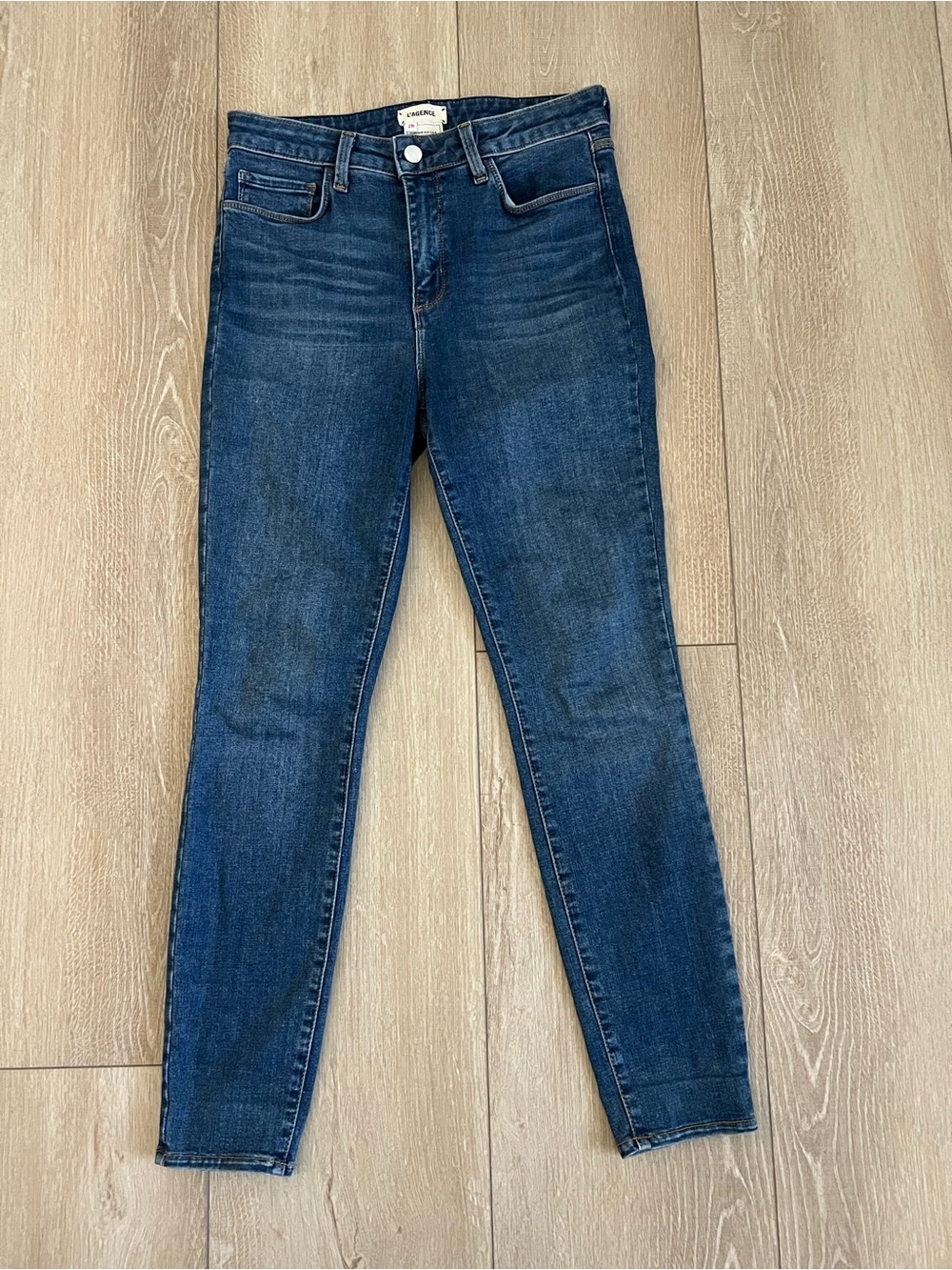 L’Agence Blue Medium Wash Denim Jeans women’s size 28